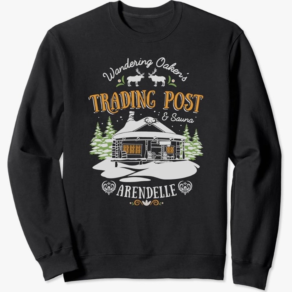 NWOT DISNEY FROZEN WANDERING OAKENS CREWNECK SWEATER